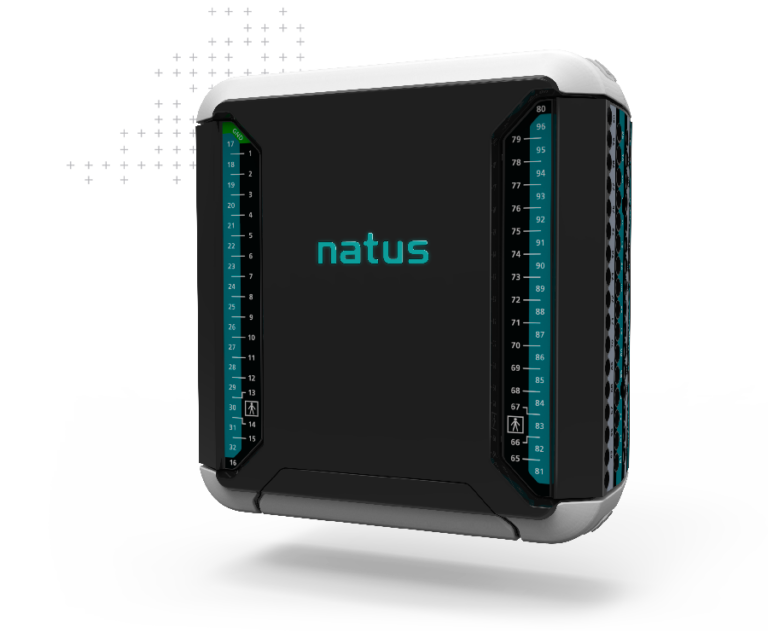 Rendering of Natus amplifier on transparent background