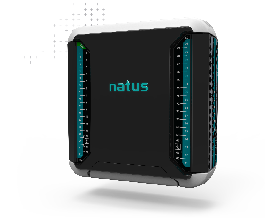 Rendering of Natus amplifier on transparent background