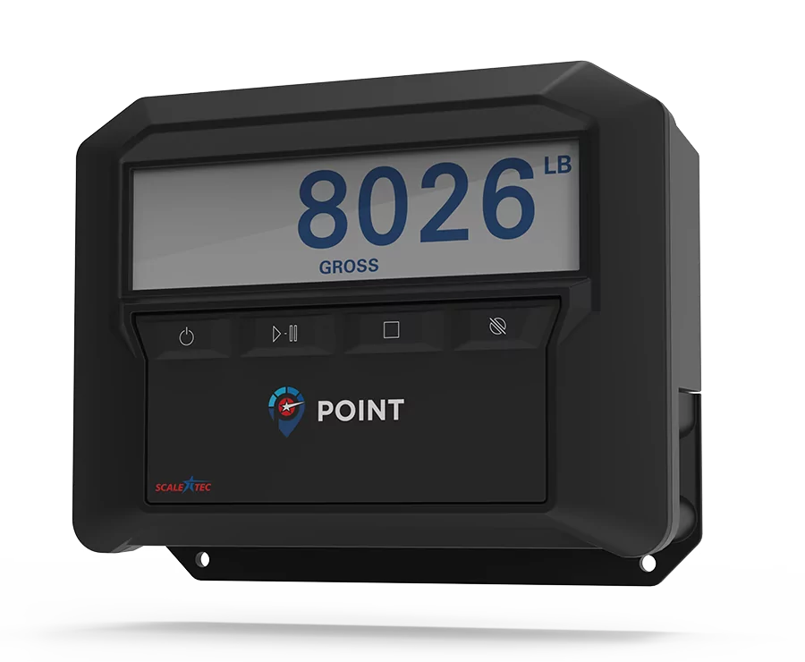 POINT Scale Indicator shown on transparent background